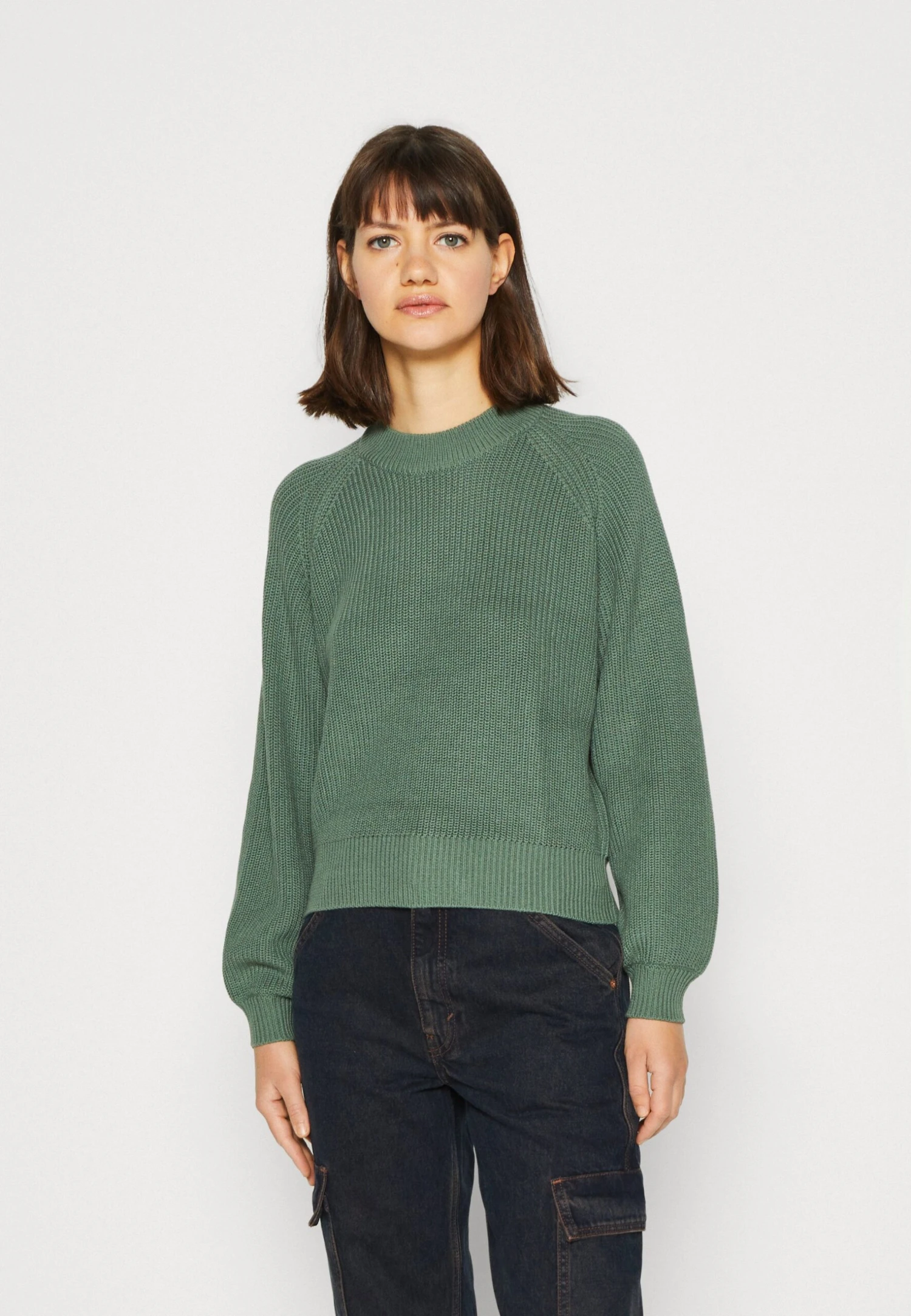 Even&Odd Jumper - Olive 1 Even&Odd Jumper - Olive