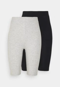 Even&Odd 2 Pack - Shorts - Black/Mottled Light Grey -Even-Odd Store 7cbc148aaa7644b7b4e2287f83c9a82a