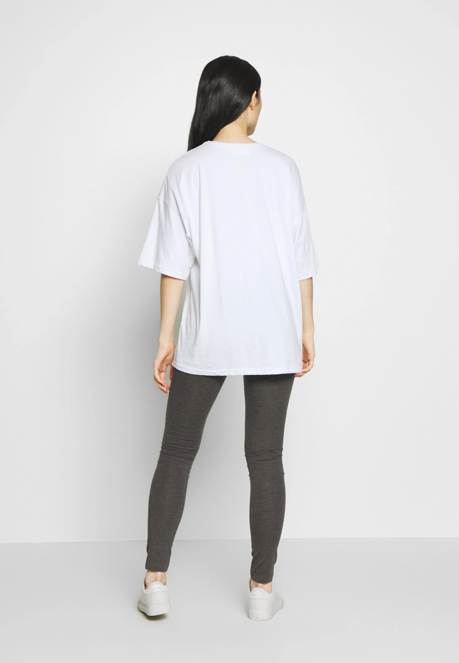 Even&Odd 2 Pack - Leggings - Trousers - Black/Mottled Dark Grey 4 Even&Odd 2 Pack - Leggings - Trousers - Black/Mottled Dark Grey - Image 4