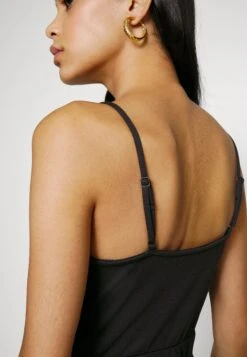 Even&Odd Strappy Warp Mini Bodycon Punto Dress - Shift Dress - Black -Even-Odd Store 7ec144b7d47d45a28fb9ca73e683b881