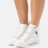 Even&Odd Love - High-Top Trainers - White/Black