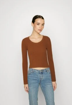 Even&Odd Flared Sleeve - Jumper - Brown