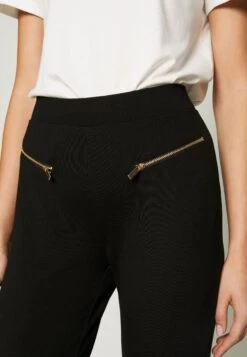 Even&Odd Zip Punto Leggings - Leggings - Trousers - Black -Even-Odd Store 87885e74dba1482d9a1a1f492b4c0d42