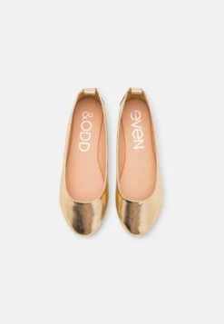 Ballet Pumps - Gold -Even-Odd Store 8b61b3dab5f74528853c2900ae5480cb