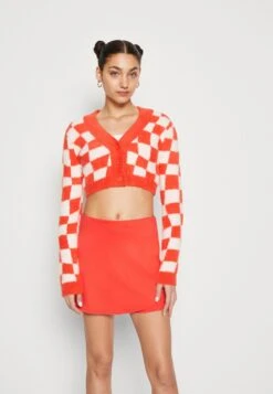 Even&Odd A-Line Skirt -Red -Even-Odd Store 8cecbadb906d42c1b3720a266e1c44a7