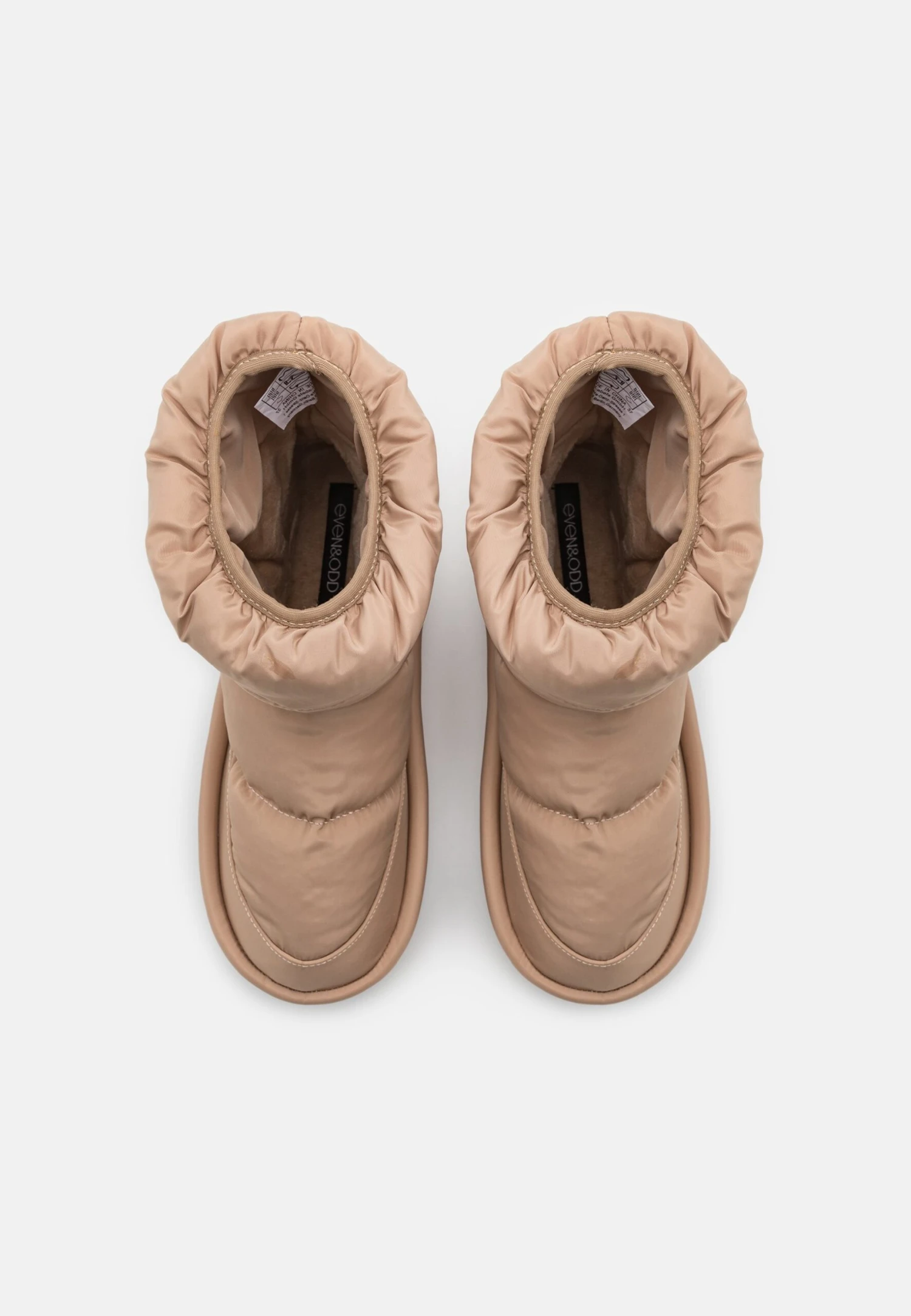 Even&Odd Platform Ankle Boots - Beige 6 Even&Odd Platform Ankle Boots - Beige - Image 6