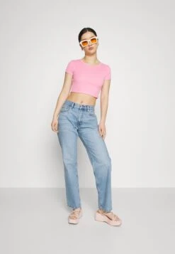 2 Pack - Basic T-Shirt - 402 - Pink_602 - Green