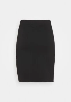 Even&Odd Asymetric Overlap Wrap Mini High Waisted Skirt - Pencil Skirt - Black -Even-Odd Store 968e1ae7bc2047049e25130f50a86ca9