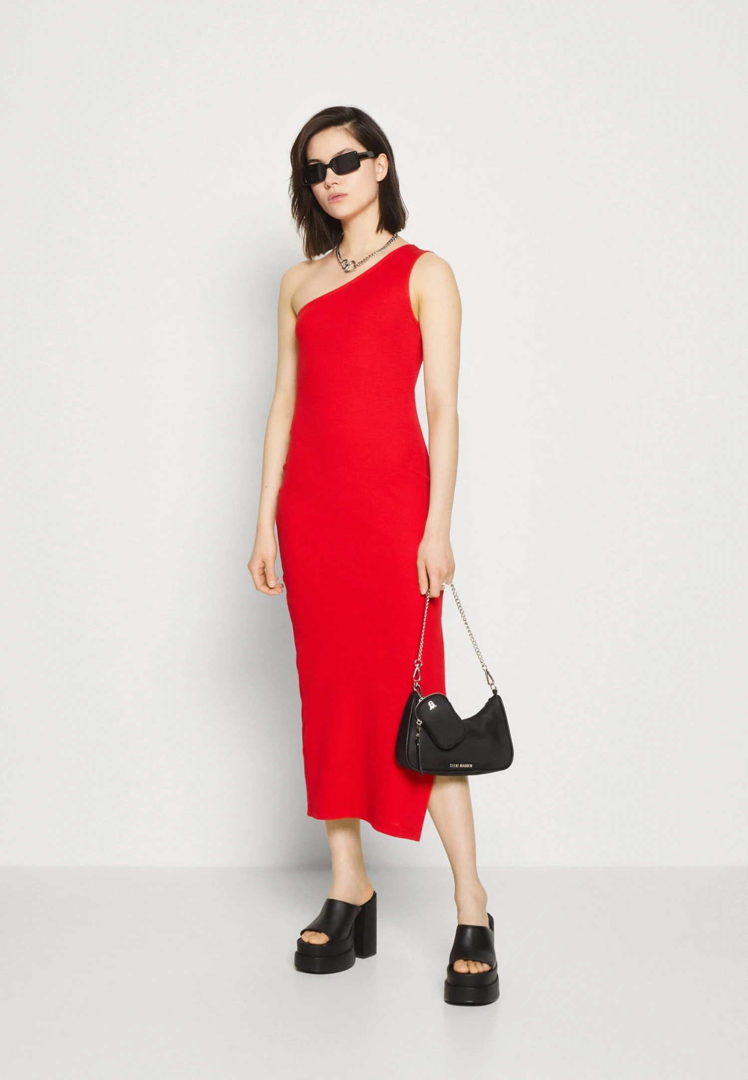 Even&Odd Jersey Dress -Red 5 Even&Odd Jersey Dress -Red - Image 5