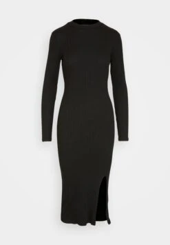 Even&Odd Circ Long Sleeves Midi High Slit Dress - Shift Dress -Even-Odd Store 99fe3bd0627143fca3839945025a19ba