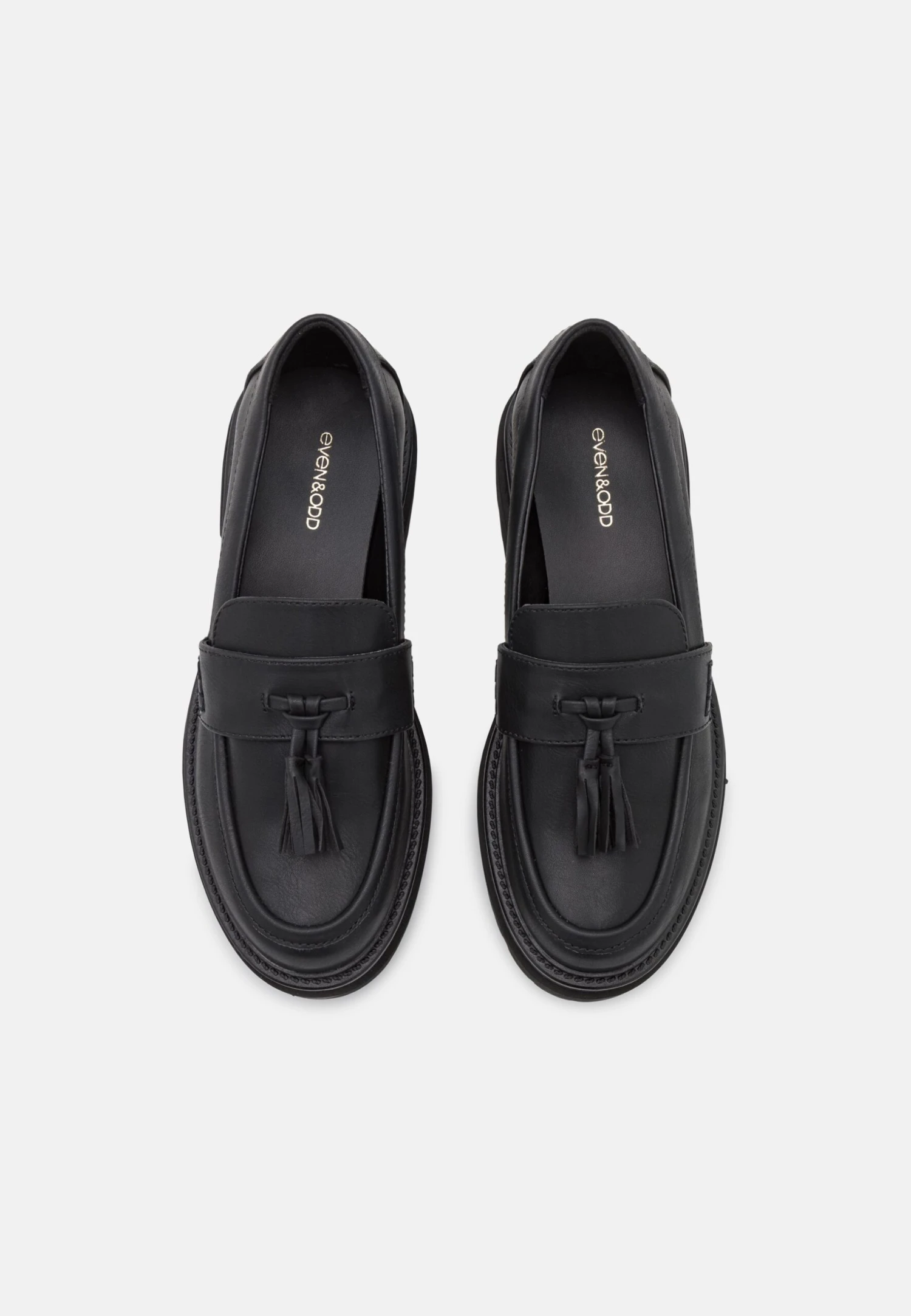 Even&Odd Slip-Ons - Black 6 Even&Odd Slip-Ons - Black - Image 6