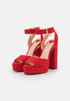 Even&Odd High Heeled Sandals - Red -Even-Odd Store 9bd0094107f04af88ef8e472a0ca9144