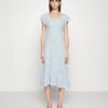 Even&Odd Day Dress - Light Blue/Pink