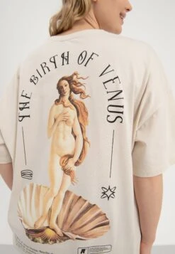 Liz Venus - Print T-Shirt - Beige -Even-Odd Store 9c0d270e64584d568a92c411a6d9e484