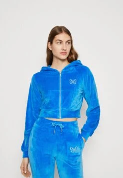 Even&Odd Zip-Up Sweatshirt - Blue