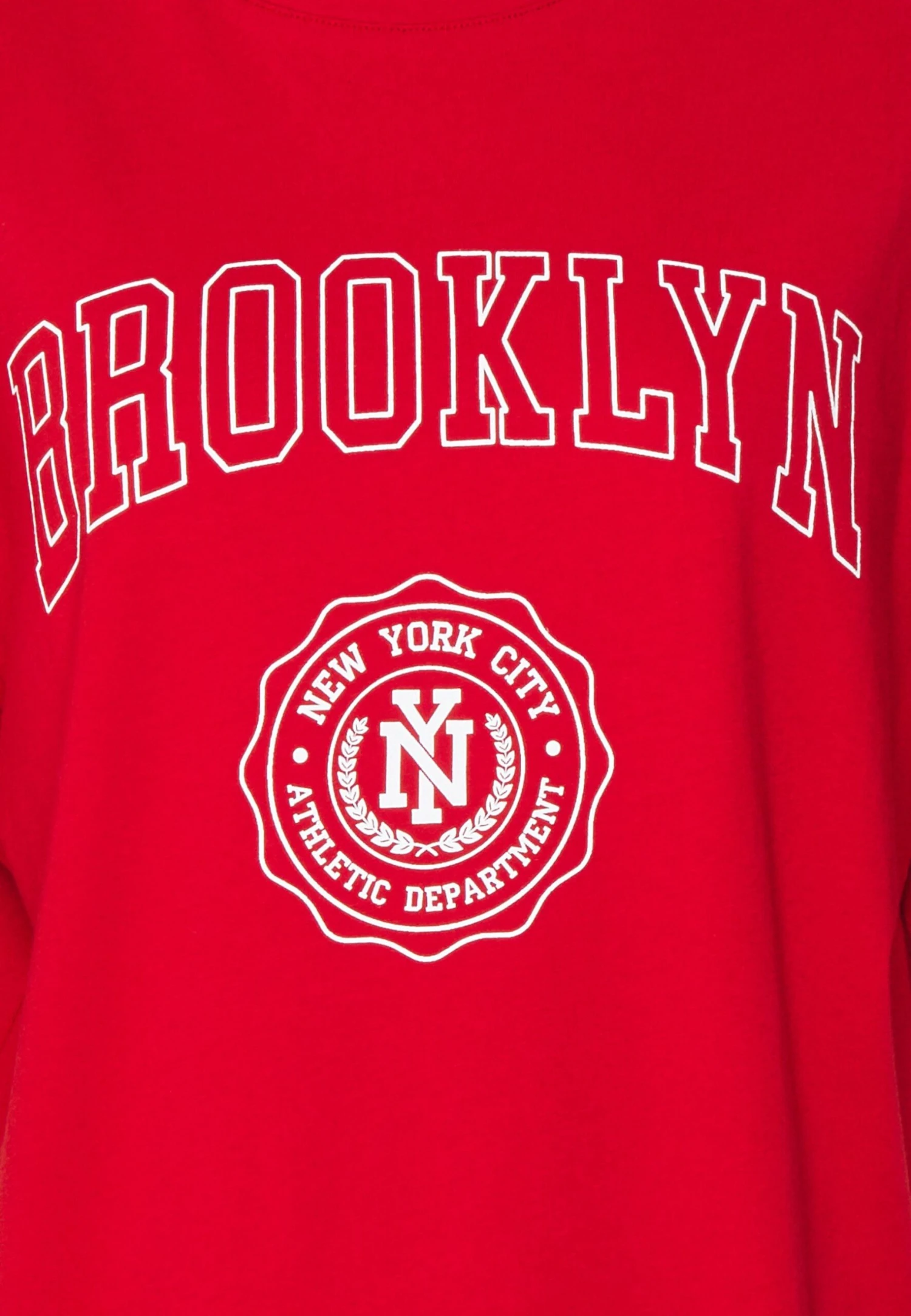 Even&Odd Print T-Shirt - Dark Red 5 Even&Odd Print T-Shirt - Dark Red - Image 5