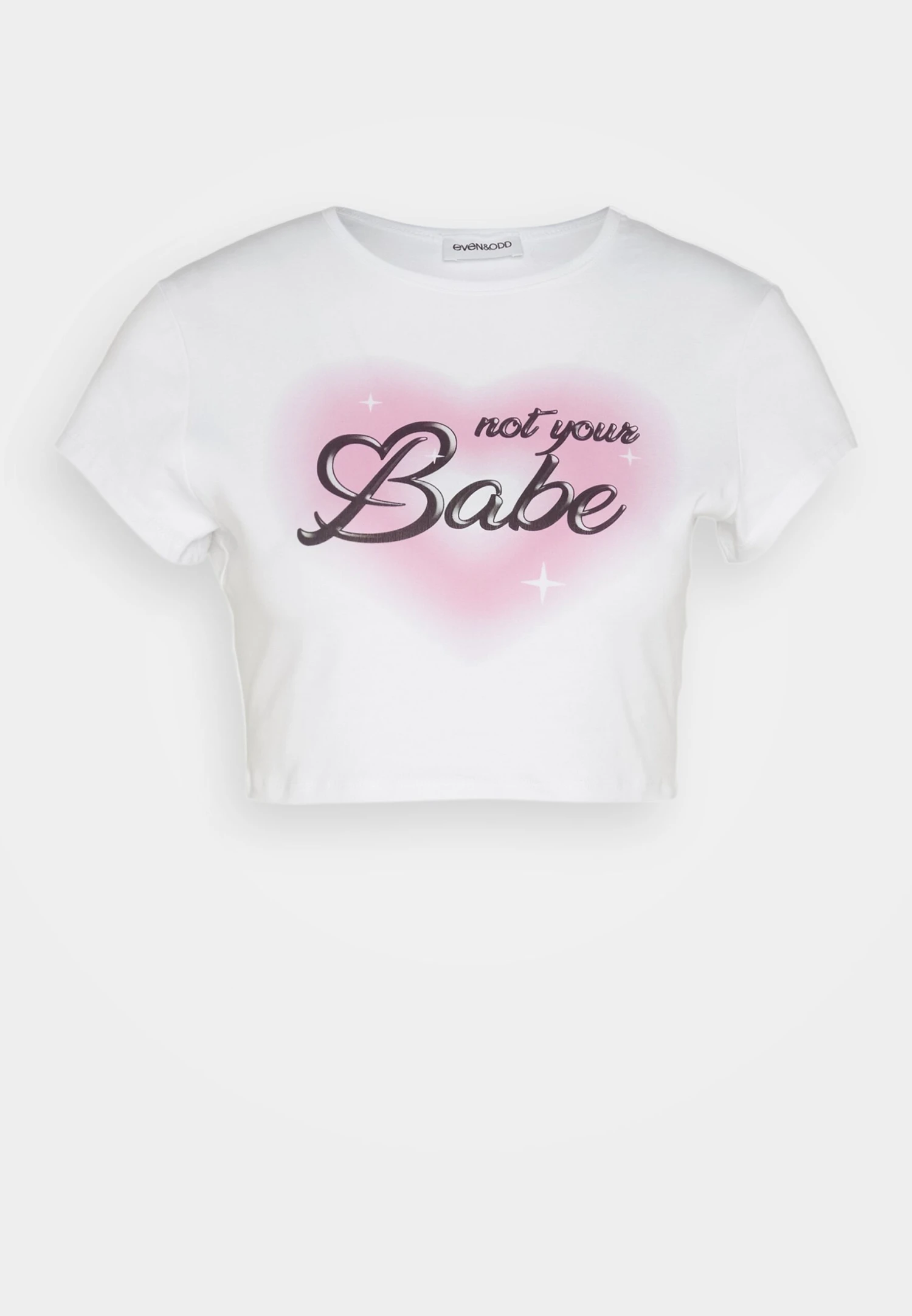 Even&Odd Print T-Shirt - White 5 Even&Odd Print T-Shirt - White - Image 5