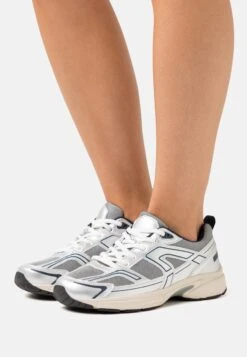 Even&Odd Comfort - Trainers - White/Silver/Dark Blue