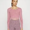 Long Sleeved Top - Pink