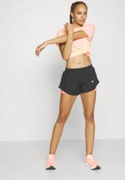 Sports Shorts - Black/Pink -Even-Odd Store aa36cf81294846b29559f2ec2b9403d4