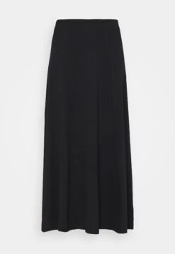 Even&Odd Basic Maxi Skirt - A-Line Skirt - Black -Even-Odd Store aa5fb3b2ccc5437db835c3f8f77622eb