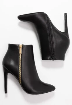 Even&Odd High Heeled Ankle Boots - Black -Even-Odd Store aaa0a4118dde4b8faaaa2b426003b8f1