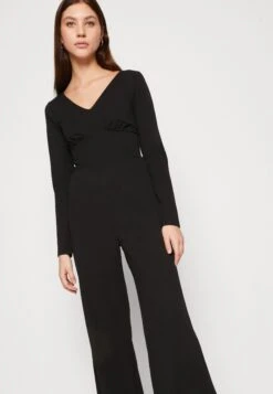 Even&Odd Wide Leg Long Sleeves Bodice - Jumpsuit - Black 9 Even&Odd Wide Leg Long Sleeves Bodice - Jumpsuit - Black -Even-Odd Store ad28c04fb01448e9bcf880bfd6f93fb0