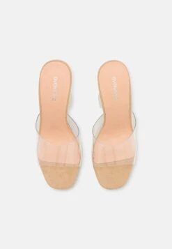 Even&Odd Heeled Mules - Transparent 11 Even&Odd Heeled Mules - Transparent -Even-Odd Store ad6fcdaebd8b4b9880b70c0ee824cd77
