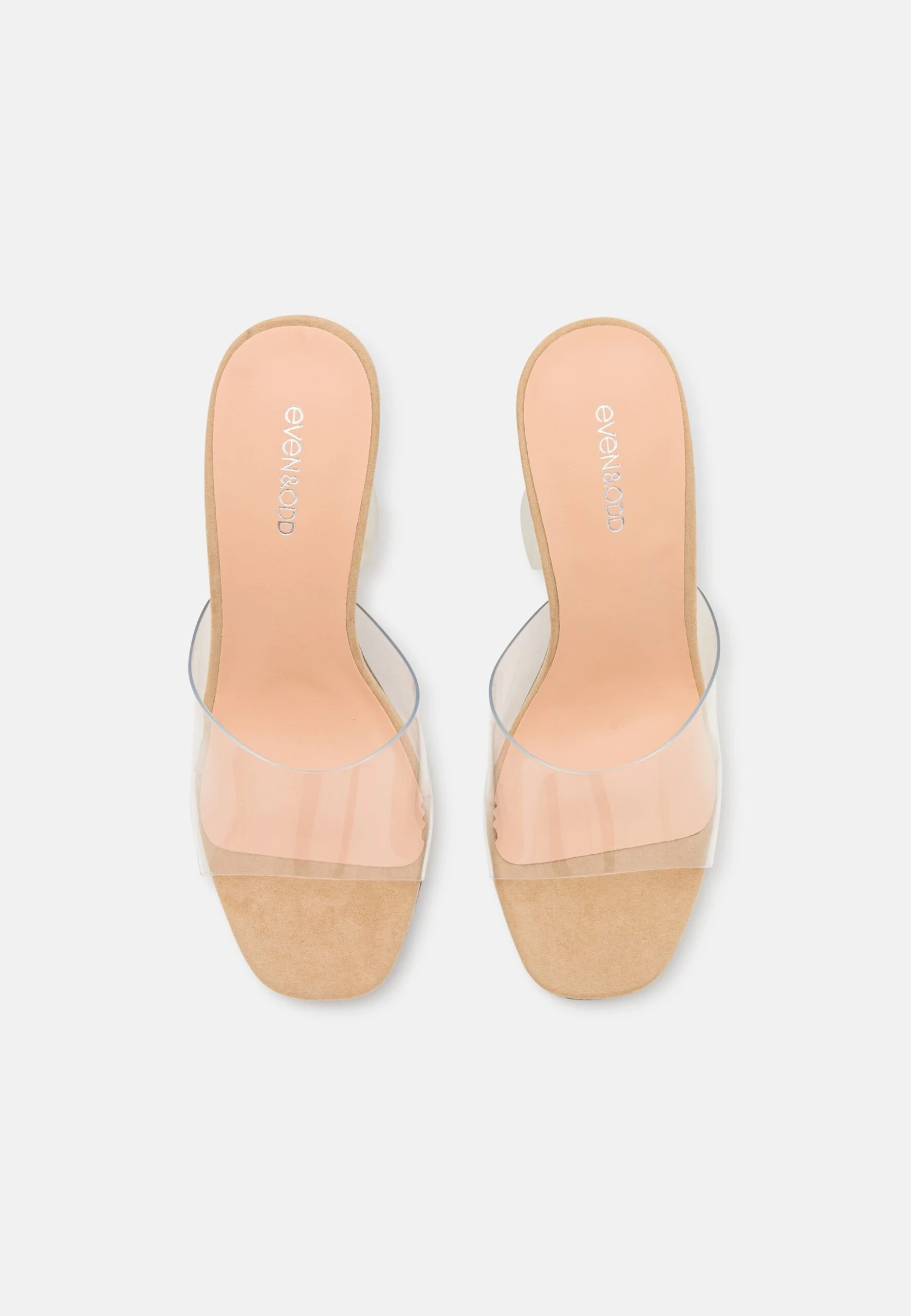 Even&Odd Heeled Mules - Transparent 6 Even&Odd Heeled Mules - Transparent - Image 6