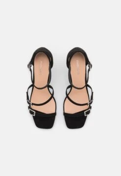 High Heeled Sandals - Black -Even-Odd Store bae8f79ad0a947d3a8479f79ba3f106d