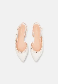 Even&Odd Slingback Ballet Pumps - White 15 Even&Odd Slingback Ballet Pumps - White -Even-Odd Store bb07c986a5984b59a12afcc6b78dc620