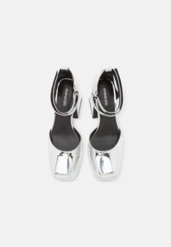 Even&Odd Platform Heels - Silver-Coloured 11 Even&Odd Platform Heels - Silver-Coloured -Even-Odd Store bd395432cc8b477783d12c106a9c4037