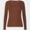 Even&Odd Long Sleeved Top - Brown