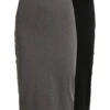 Even&Odd 2 Pack - Pencil Skirt - Black/ Grey