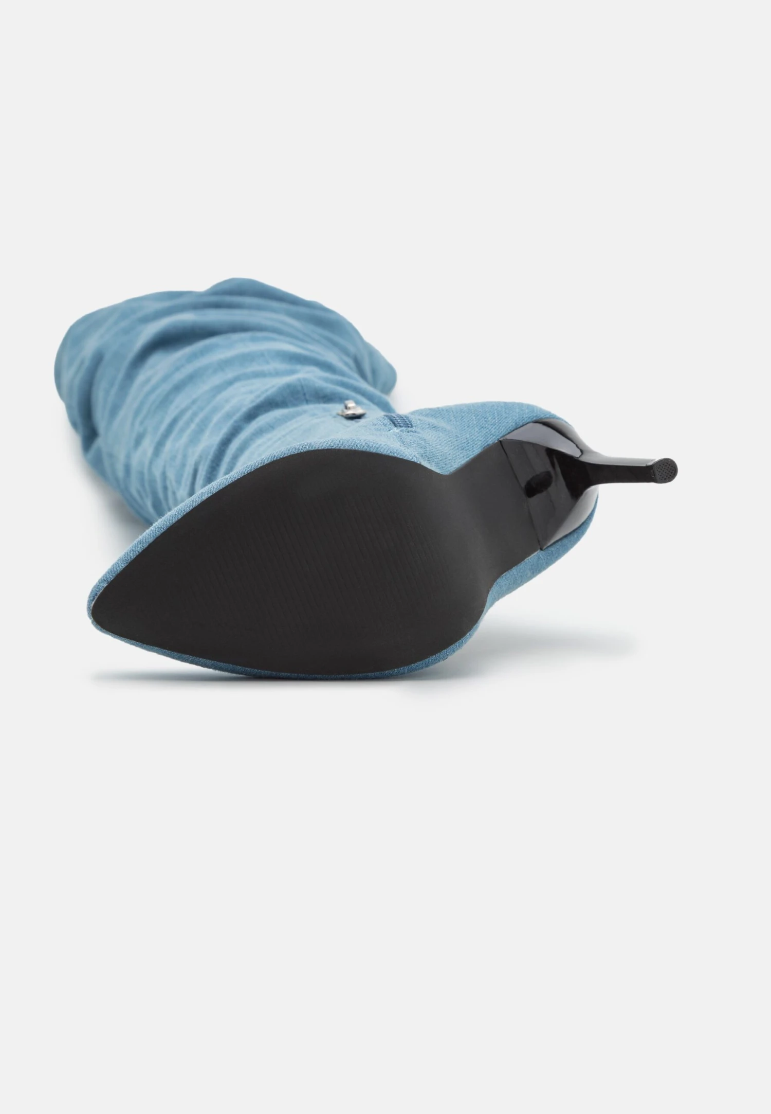 Even&Odd High Heeled Boots - Blue Denim 5 Even&Odd High Heeled Boots - Blue Denim - Image 5