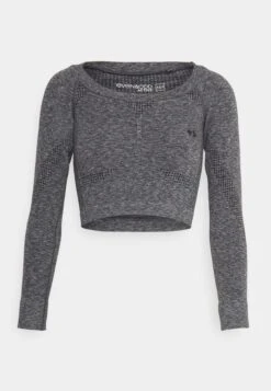 Seamless Cropped Longsleeve - Long Sleeved Top - Black -Even-Odd Store c26c793dde0643688894badc0a11629d