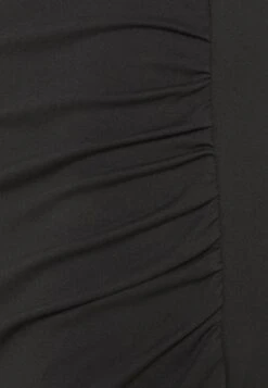 Even&Odd Asymetric Overlap Wrap Mini High Waisted Skirt - Pencil Skirt - Black -Even-Odd Store c3b00d1f7c3a4fba9fec299d9899a164