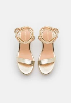 Even&Odd High Heeled Sandals - Gold -Even-Odd Store c504022d3e0f4a1bb5fe15e65376f1c3