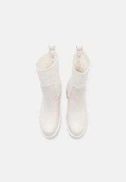 Platform Ankle Boots - White -Even-Odd Store c771cd0a2ec048b08fcae79e916befa4