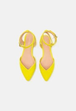 Even&Odd Slingback Ballet Pumps - Yellow -Even-Odd Store c8f66b66a0e24136b4a035d55b932cf3