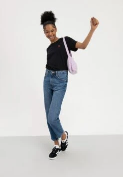 Even&Odd 2 Pack - Basic T-Shirt - Black/White