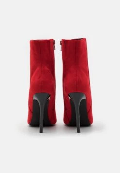Even&Odd High Heeled Ankle Boots - Red -Even-Odd Store cc514499ad324de9a7bf31e9c1e1ee99