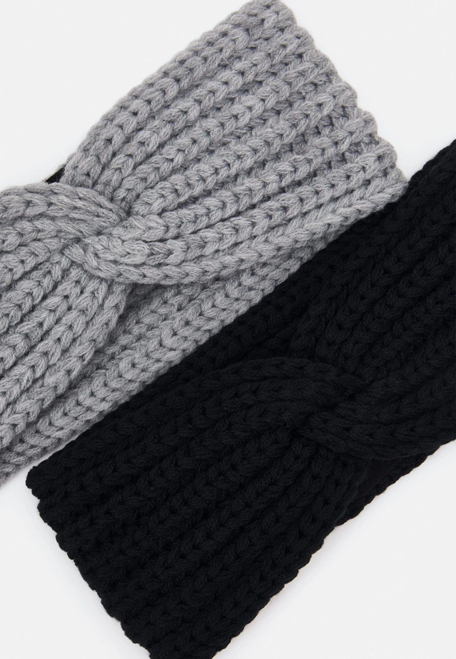 Even&Odd 2 Pack - Ear Warmers - Grey/Black 3 Even&Odd 2 Pack - Ear Warmers - Grey/Black - Image 3