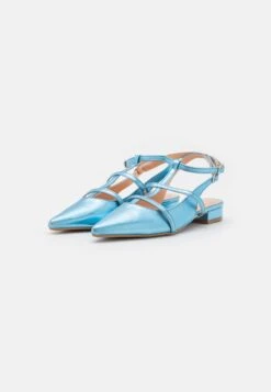 Even&Odd Slingback Ballet Pumps - Blue -Even-Odd Store cd5eb04c91b04435ba91225b3f8ef2b4