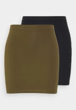 2 Pack - Pencil Skirt - Black/Khaki -Even-Odd Store cd6505136f9441d18d36d80338845f75
