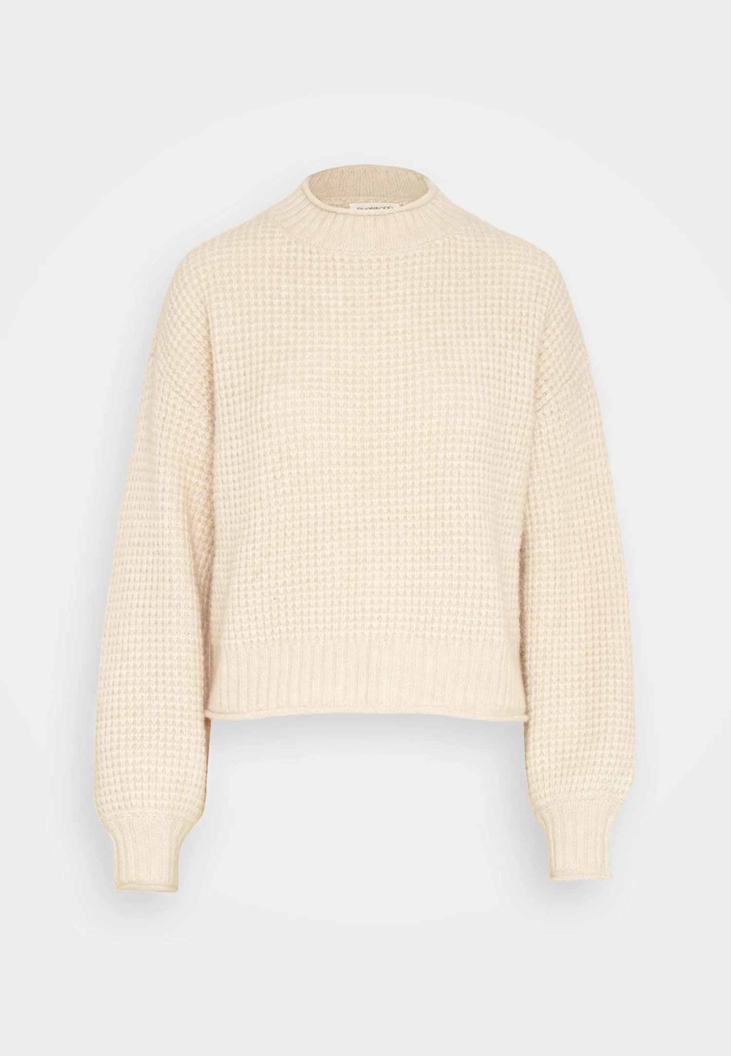Even&Odd Moss Stitch Jumper - Jumper - Sand 5 Even&Odd Moss Stitch Jumper - Jumper - Sand - Image 5