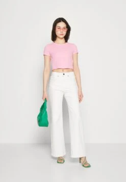 Even&Odd 2 Pack - Basic T-Shirt - Pink/Green