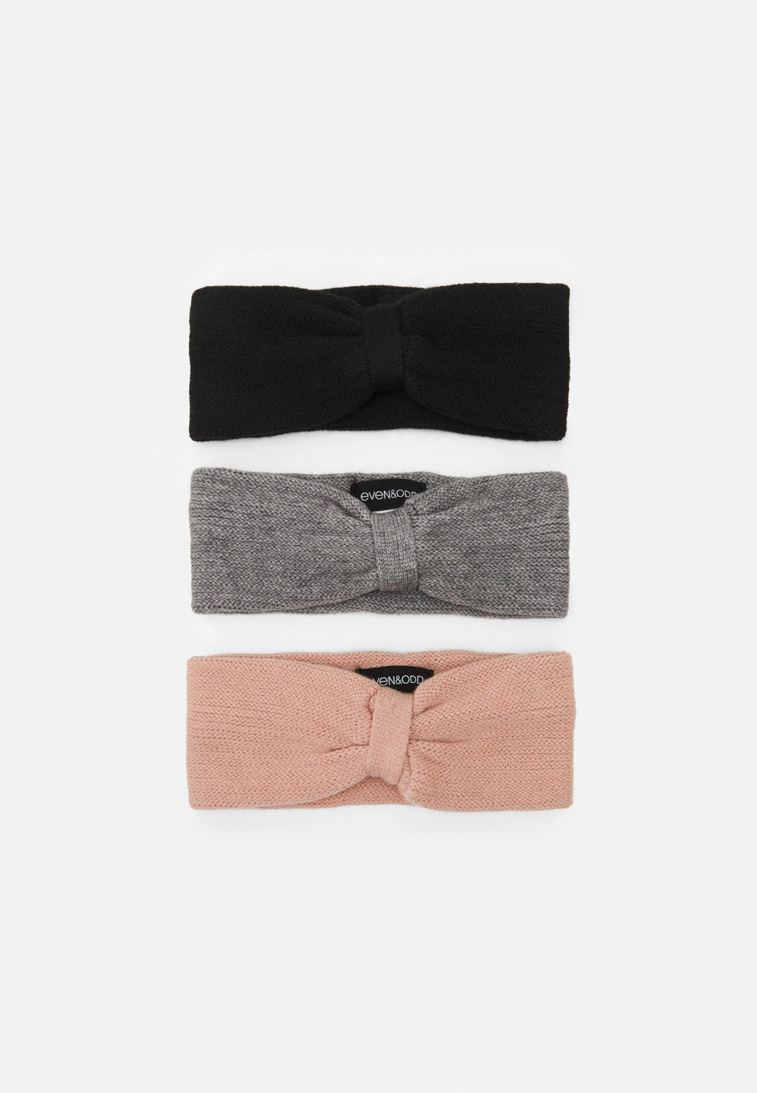 Even&Odd 3 Pack - Beanie - Black/Grey/Light Pink 1 Even&Odd 3 Pack - Beanie - Black/Grey/Light Pink