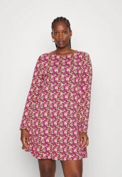 Day Dress - Multicolor/Black