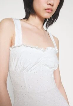 Even&Odd Sleeveless Sweetheart Neckline Princess Seams Flared Skirt Mini Dress (Eo-Ss23-C131-Sp) / 001 - White - Day Dress - 001 - White -Even-Odd Store d3431ab3c6544936a639bf871a546446